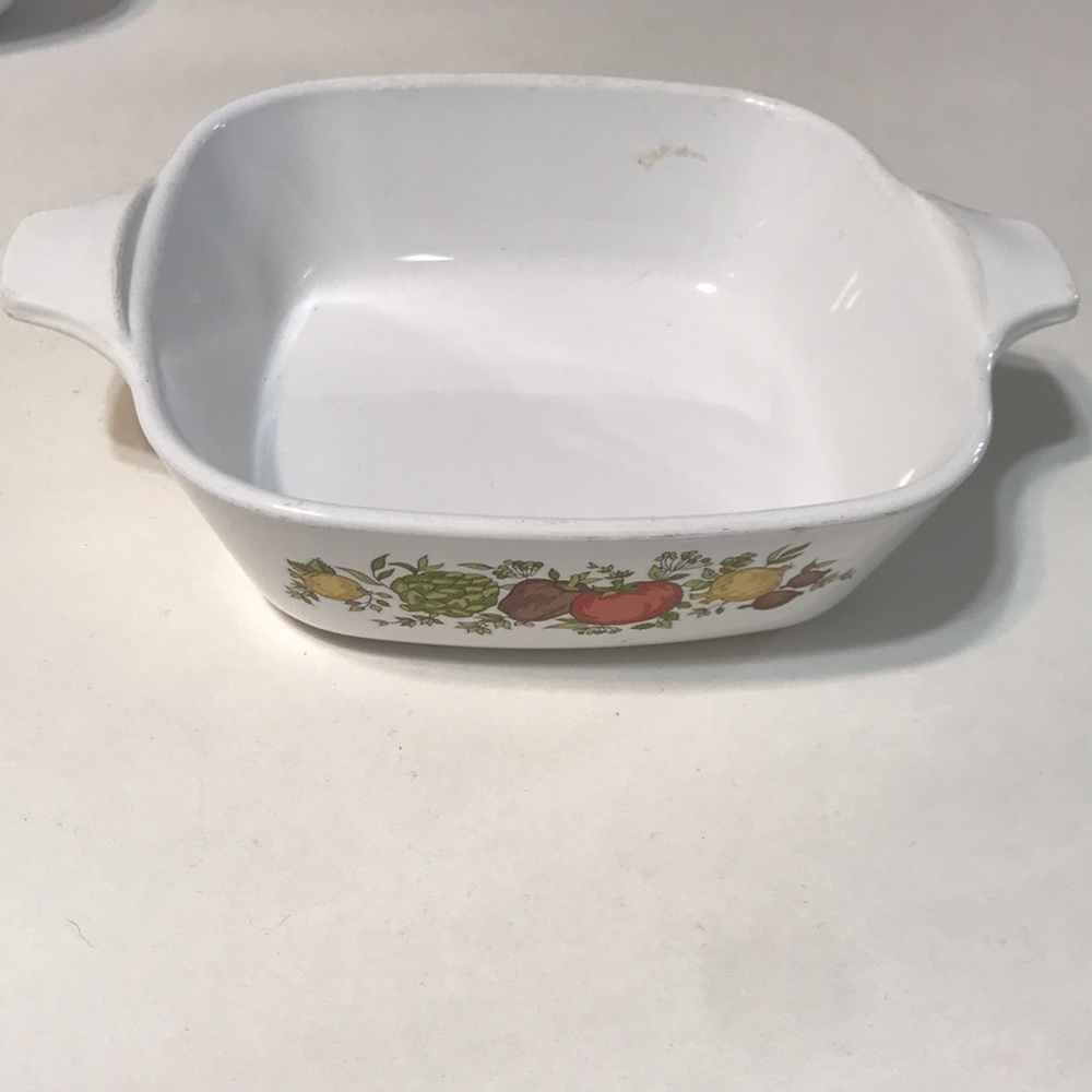 Corning Ware Spice of Life 1 3/4 Cup Baking Dishes - Picture 2 of 6